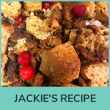 Jackie's recipe teaser